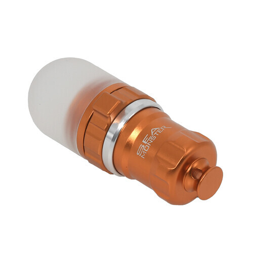 물이좋다,[씨몬스터/SEAMONSTER] 씨몬스터 레스큐 시그널랜턴 (배터리 충전기 포함)